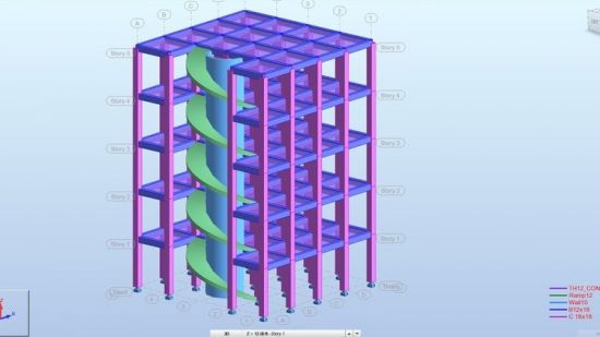 Robot structural design 15 stories residential buildings