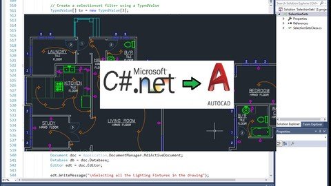 AutoCAD Programming Using C#.NET - Beginner Course (Update)