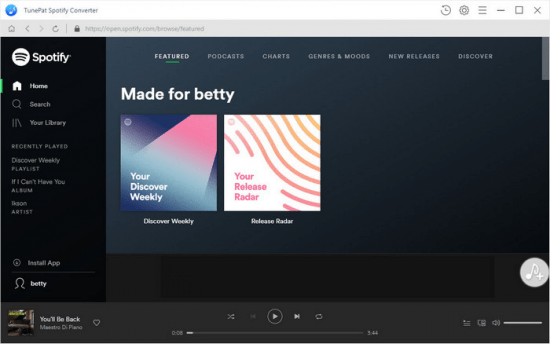 TunePat Spotify Music Converter 1.3.0 Multilingual