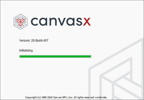Canvas X / X3 CADComposer / X Geo 20.0 Build 457